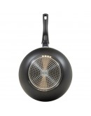 Wok Pan Renberg Black Toughened aluminium (Ø 28 cm)