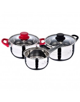 Cookware Pierre Cardin Eclat Stainless steel Silver (5 pcs)