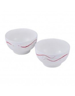 Set of bowls Pierre Cardin Crayon White Porcelain (2 uds)