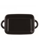 Casserole Masterpro Rectangular Black Stoneware (15,8 x 9 x 4,5 cm)