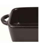 Casserole Masterpro Rectangular Black Stoneware (15,8 x 9 x 4,5 cm)