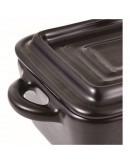 Casserole Masterpro Rectangular Black Stoneware (15,8 x 9 x 4,5 cm)