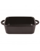 Casserole Masterpro Rectangular Black Stoneware (15,8 x 9 x 4,5 cm)