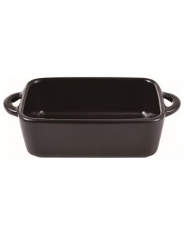 Casserole Masterpro Rectangular Black Stoneware (15,8 x 9 x 4,5 cm)