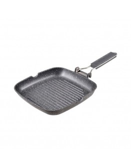 Grill pan Bergner Grey Aluminium (Ø 24 cm)