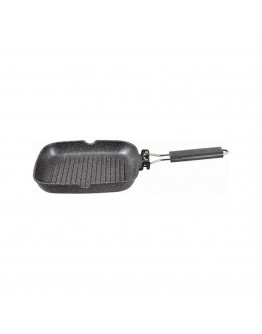 Grill pan Bergner Grey Aluminium (Ø 24 cm)