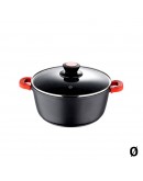 Casserole Bergner Black Aluminium