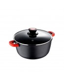 Casserole Bergner Black Aluminium