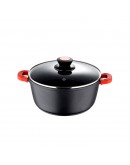 Casserole Bergner Black Aluminium