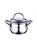 Casserole Bergner Stainless steel Silver