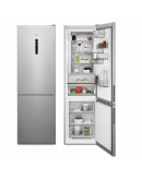 Combined fridge Aeg Stainless steel (201 x 60 cm)