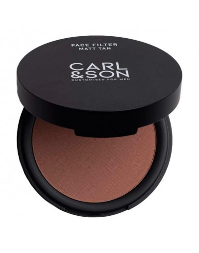 Bronzing Powder Face Filter Carl&son Matt 3-Medium (9,6 g)