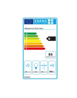 Conventional Hood Mepamsa Stilo Neo 90 cm 700 m³/h 53 dB B Stainless steel
