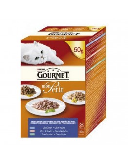 Cat food Purina Monpetit (6 x 50 g)