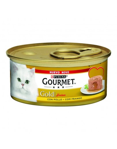 Cat food Purina Fondant Gold Pollo (85 g)