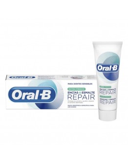 Toothpaste Encías & Esmalte Repair Oral-B Fresh (75 ml)