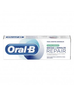 Toothpaste Encías & Esmalte Repair Oral-B Fresh (75 ml)