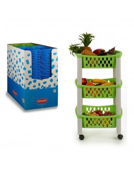 Vegetable trolley Plastic 3 (29,5 x 46 x 40 cm) 3 levels