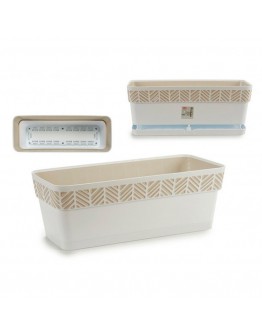 Planter Orfeo Plastic White