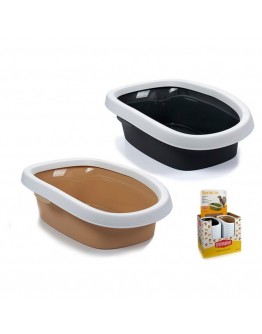 Cat Litter Box Plastic (58 x 17 x 38,5 cm)