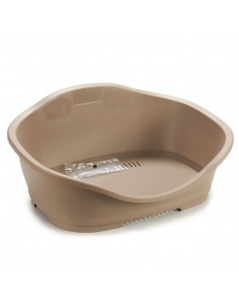 Dog Bed Beige Plastic (49 x 28 x 68 cm)