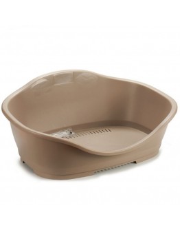 Dog Bed Beige Plastic (56 x 32 x 80 cm)