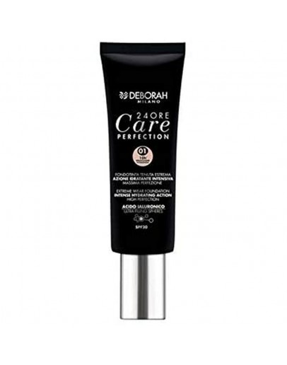 Crème Make-up Base 24 Ore Care Perfection Deborah Nº 01 (30 ml)