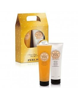 Unisex Cosmetic Set Perlier Honey (2 pcs)