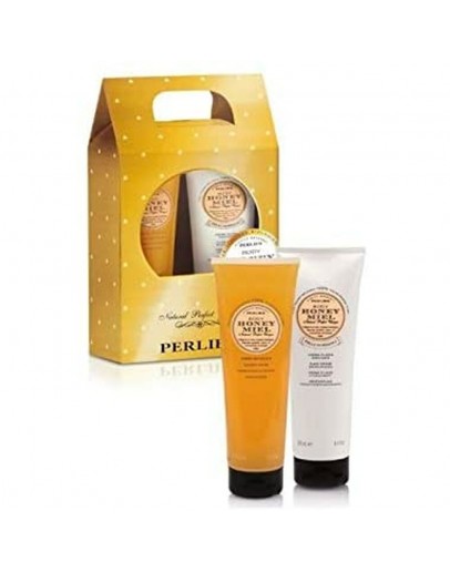 Unisex Cosmetic Set Perlier Honey (2 pcs)