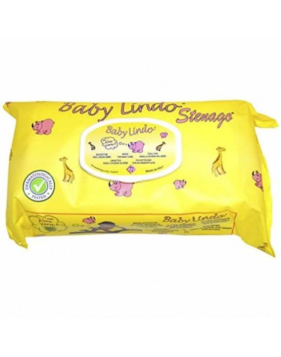 Moist Wipes Pop Up Baby Lindo (72 uds)