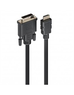 HDMI to DVI Cable Ewent EC1350 Black