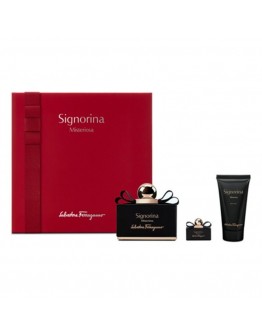 Women's Perfume Set Signorina Misteriosa Salvatore Ferragamo EDP (3 pcs)