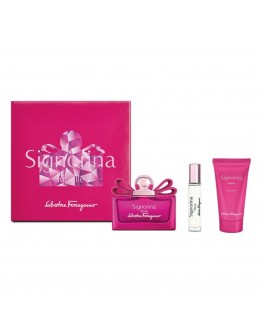 Women's Perfume Set Signorina Ribelle Salvatore Ferragamo EDP (3 pcs