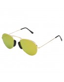 Unisex Sunglasses LGR AGADIR-GOLD-01 Golden (ø 54 mm)