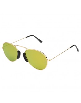 Unisex Sunglasses LGR AGADIR-GOLD-01 Golden (ø 54 mm)