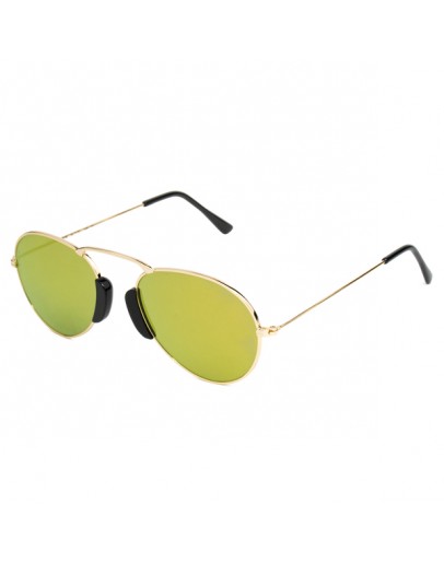 Unisex Sunglasses LGR AGADIR-GOLD-01 Golden (ø 54 mm)