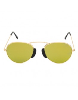 Unisex Sunglasses LGR AGADIR-GOLD-01 Golden (ø 54 mm)