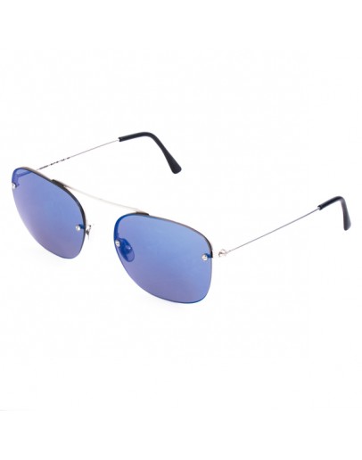 Unisex Sunglasses LGR MAASAI-SILVER-00 Silver (ø 54 mm)