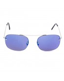 Unisex Sunglasses LGR MAASAI-SILVER-00 Silver (ø 54 mm)