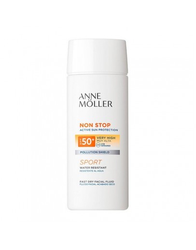 Sun Screen Lotion Non Stop Sport Anne Möller Spf 50+ (75 ml)