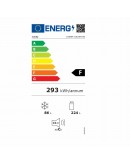 Combined fridge Candy CVBNM 6182WP/S (188 x 60 cm)