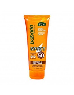 Sports Lotion Solar Sport Waterproof Babaria Spf 50 (75 ml)