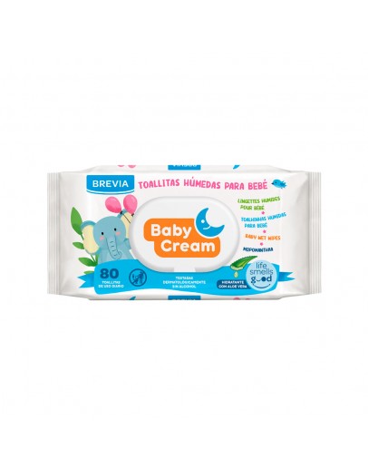 Moist Wipes Brevia (80 uds)