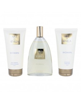 Women's Perfume Set Woman Aire Sevilla EDT (3 pcs)