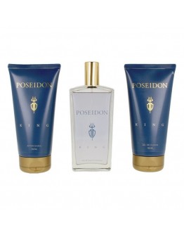 Men's Perfume Set The King Poseidon EDT (3 pcs)