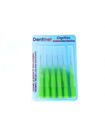 Interdental Toothbrush Dentinet (0,45 mm) (6 uds)