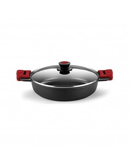 Casserole with glass lid BRA Premiere A4105