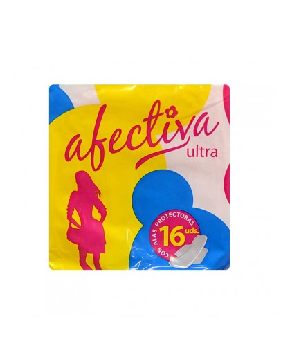 Normal Sanitary Pads Afectiva (16 uds)