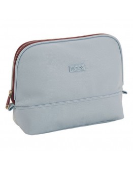 School Toilet Bag Moos Light Blue