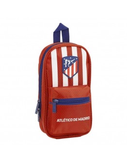 Pencil Case Backpack Atlético Madrid Red (33 Pieces)